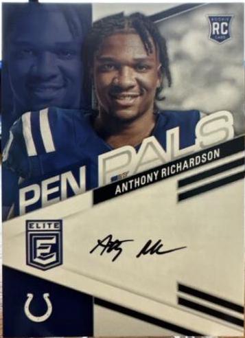 Anthony Richardson [Black Gold Ink] #PPAR