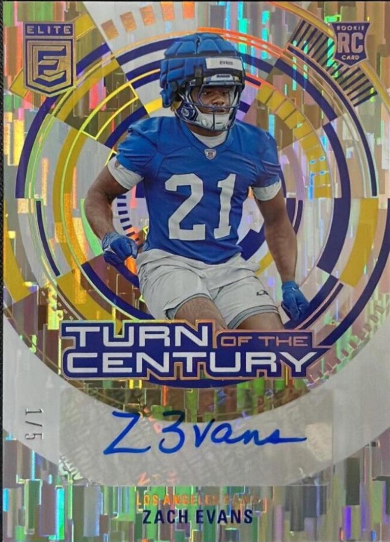 Zach Evans [Gold] #TC-ZEV