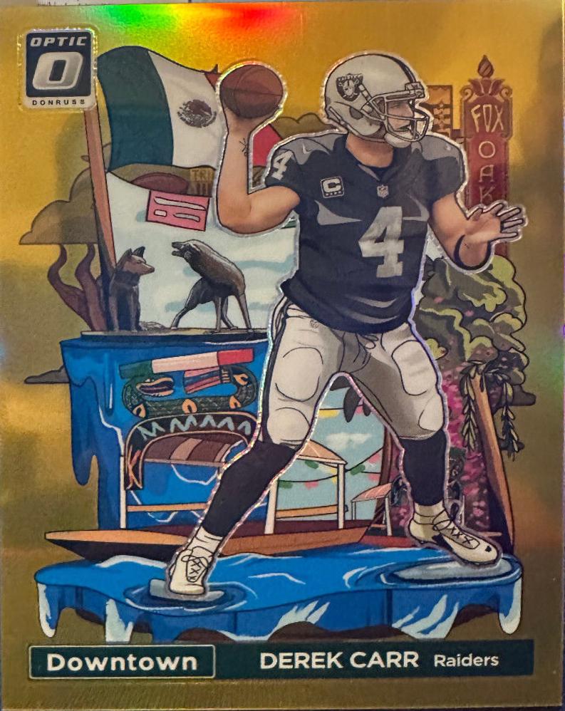 Derek Carr [Gold] #ID-DC