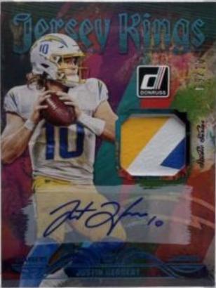Justin Herbert [Autograph] #JK-4