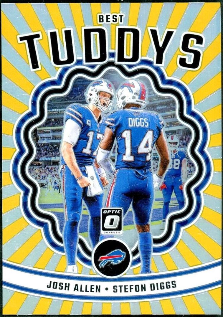 Josh Allen / Stefon Diggs [Gold] #BT-JS