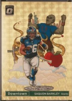 Saquon Barkley [Gold Vinyl] #D-13