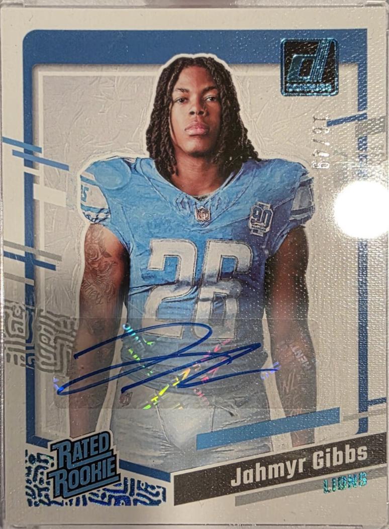 Jahmyr Gibbs [Autograph] #6