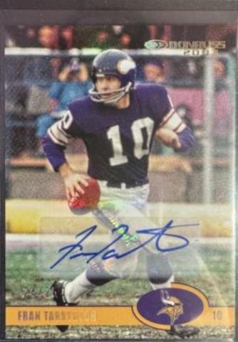 Fran Tarkenton [Autograph] #17