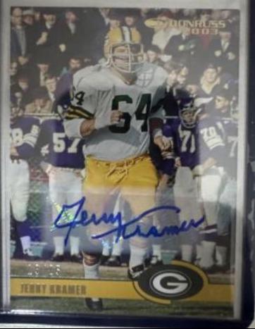 Jerry Kramer [Autograph] #1