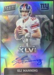 Eli Manning #SBXLII-EM