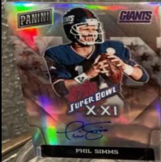 Phil Simms #SBXXI-PS
