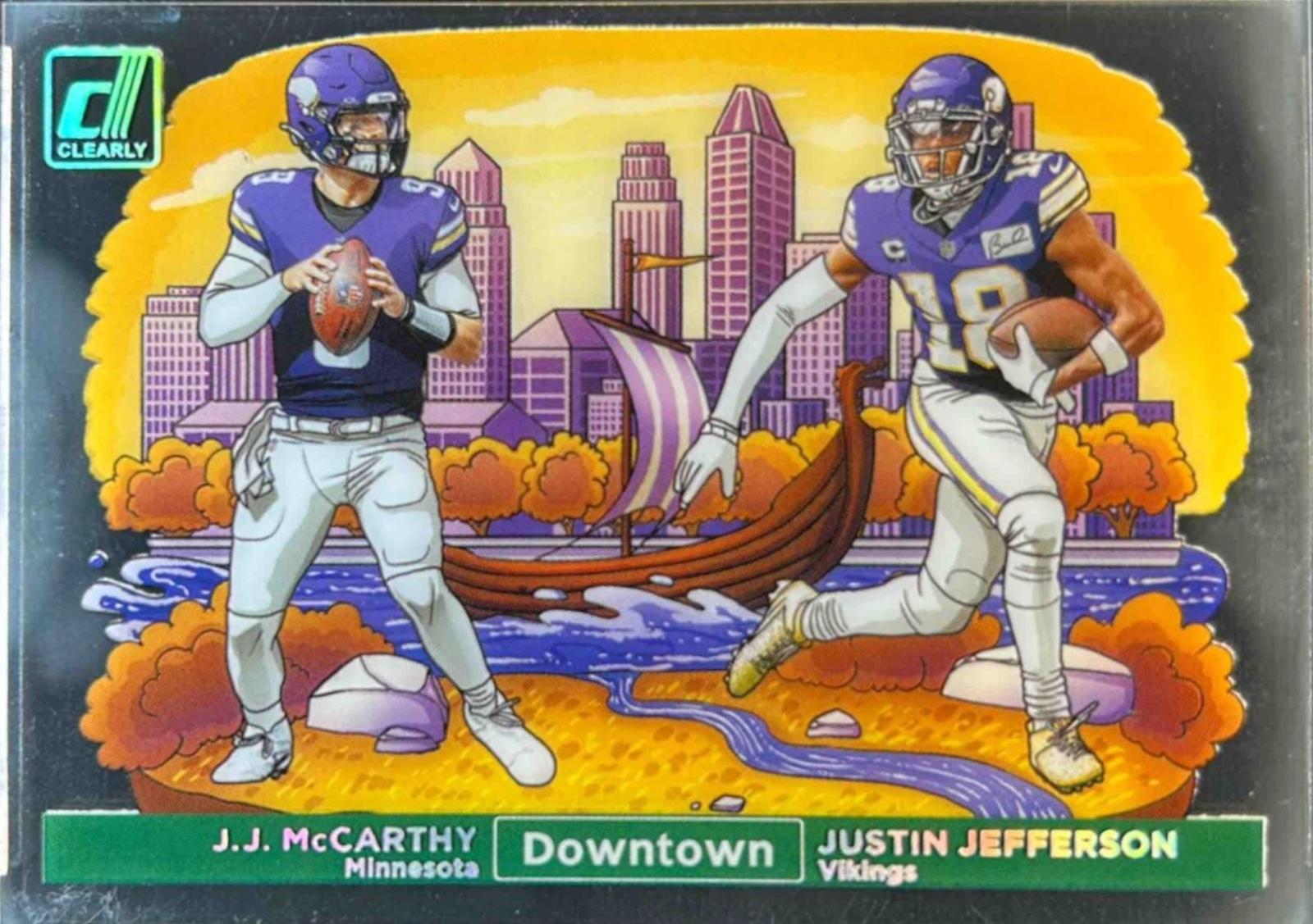 Justin Jefferson / J.J. McCarthy #9