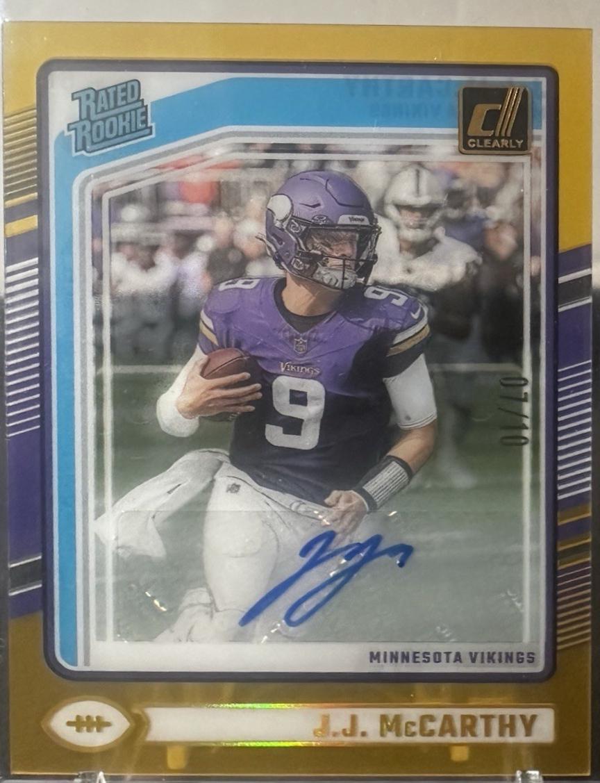 J.J. McCarthy [Gold] #61