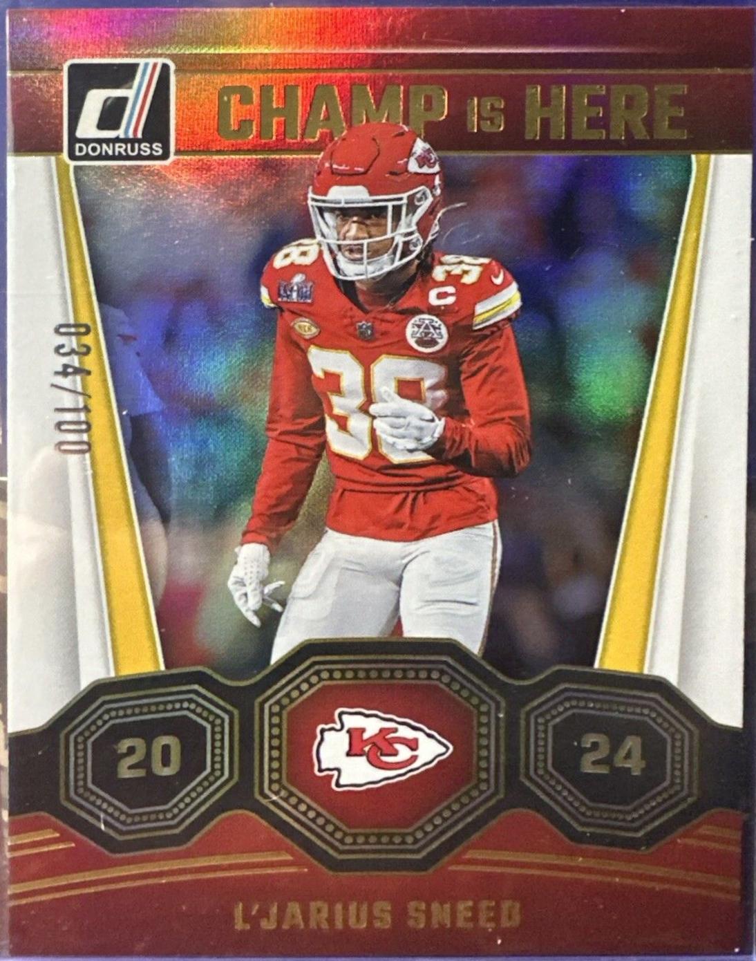 L'Jarius Sneed [Holo] #10