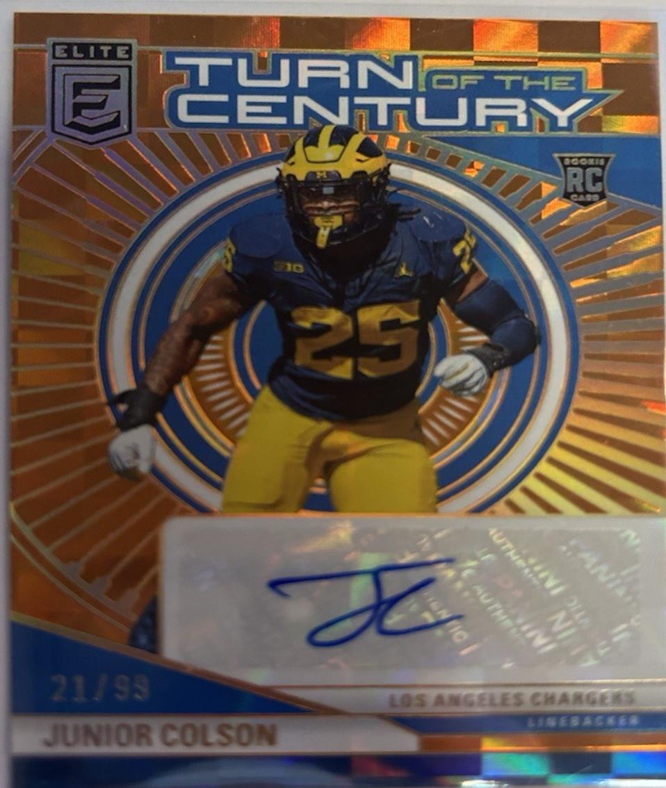 Junior Colson [Orange] #TCA-JCO
