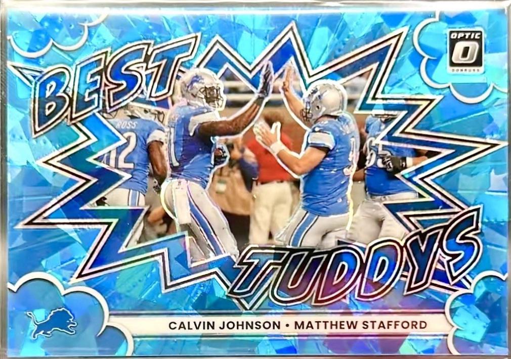 Calvin Johnson / Matthew Stafford [Ice] #4