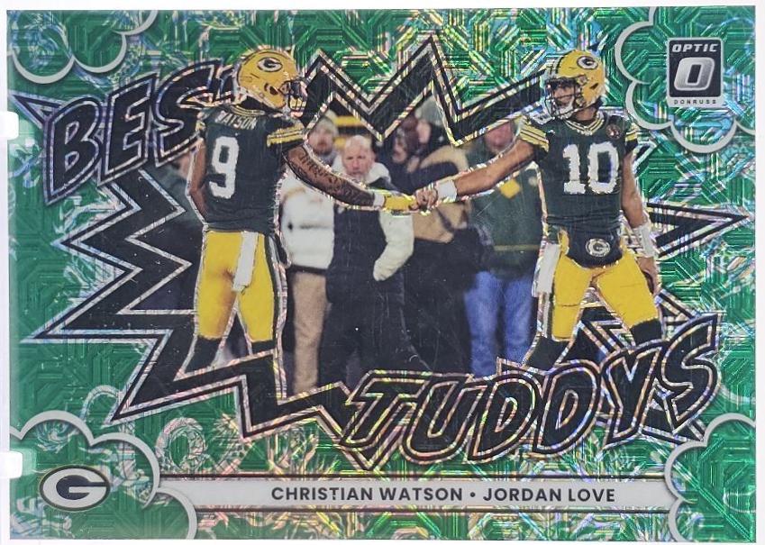 Christian Watson / Jordan Love [Dragon] #14