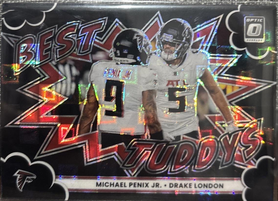 Drake London / Michael Penix Jr. [Black Pandora] #12