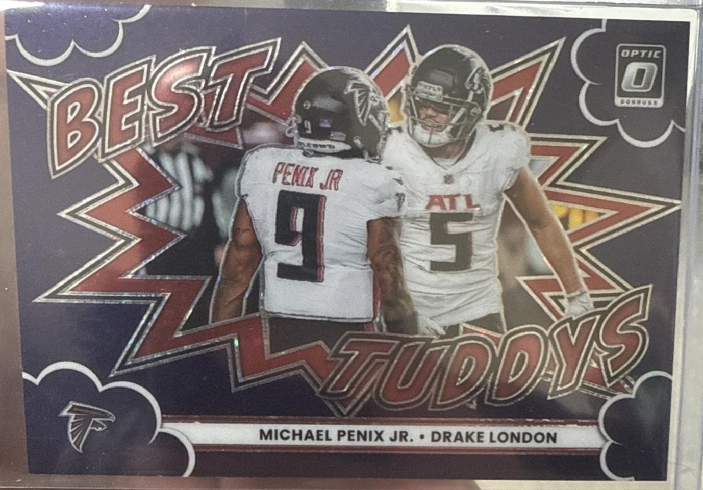 Drake London / Michael Penix Jr. [Purple Stars] #12