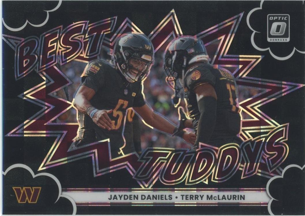 Jayden Daniels / Terry McLaurin [Black Pandora] #11