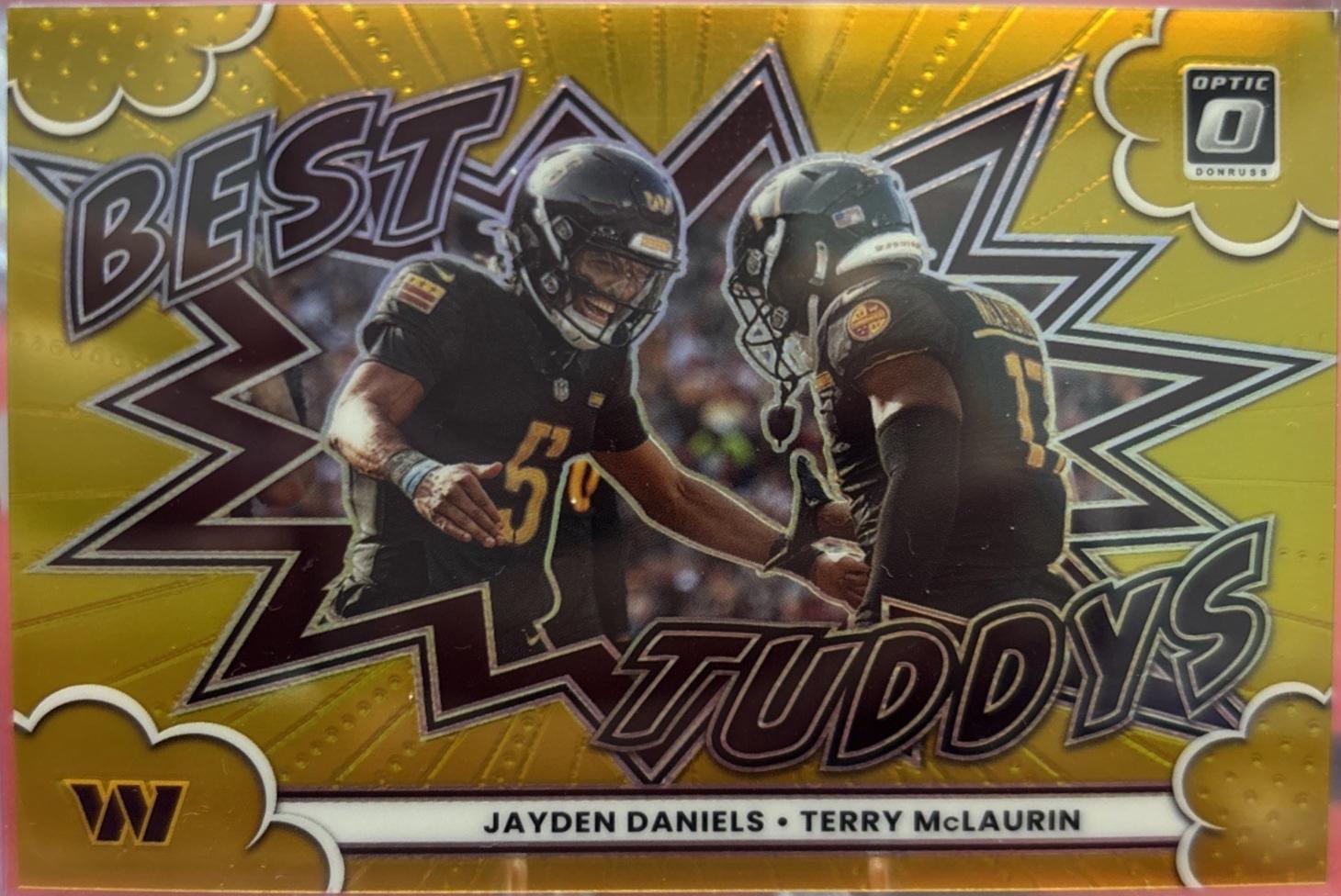 Jayden Daniels / Terry McLaurin [Gold] #11