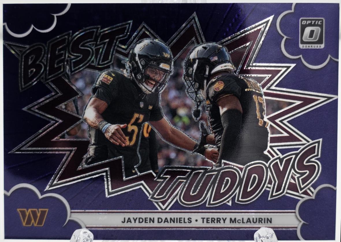 Jayden Daniels / Terry McLaurin [Purple Stars] #11