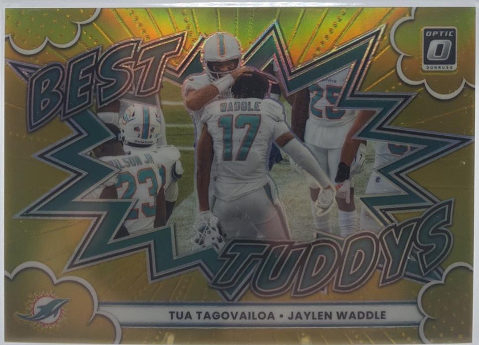 Jaylen Waddle / Tua Tagovailoa [Gold] #5