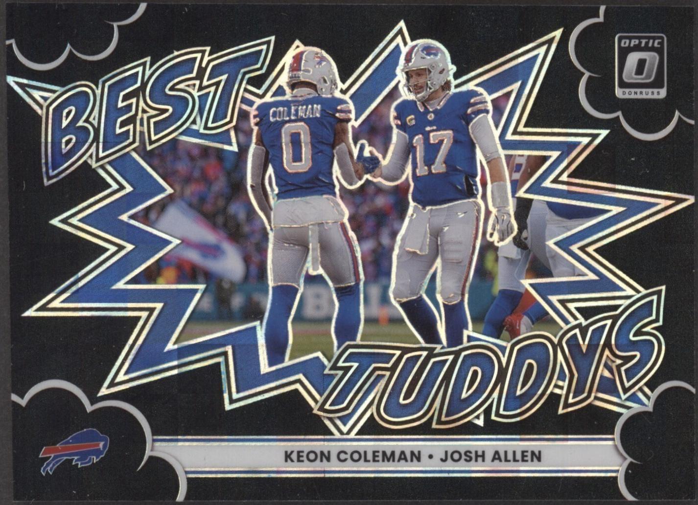 Josh Allen / Keon Coleman [Black Pandora] #13