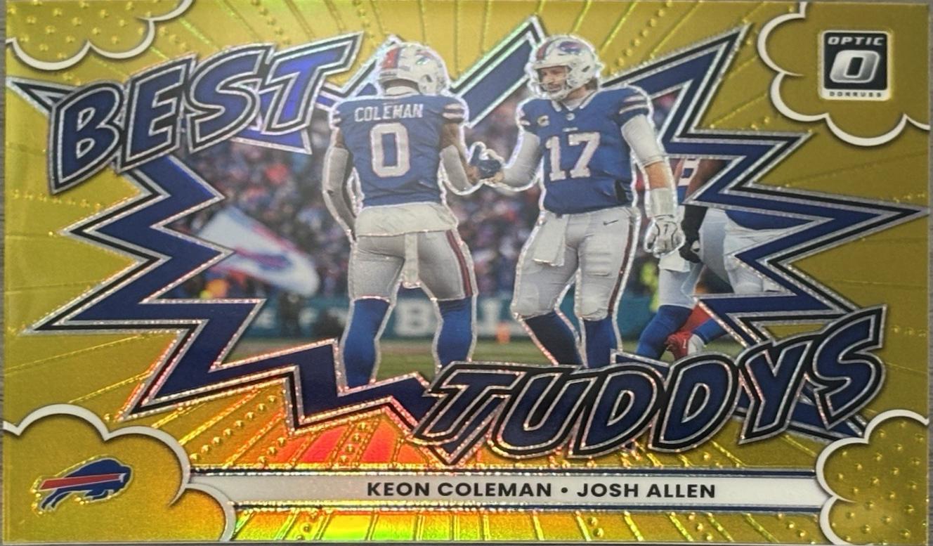Josh Allen / Keon Coleman [Gold] #13