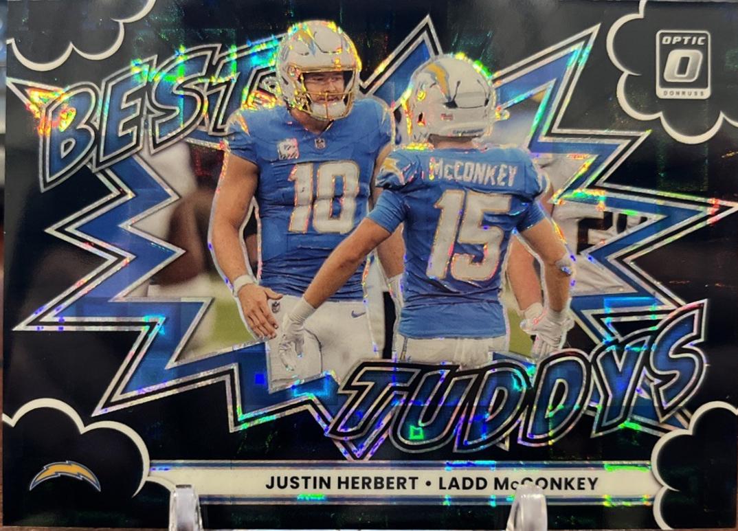 Justin Herbert / Ladd McConkey [Black Pandora] #16