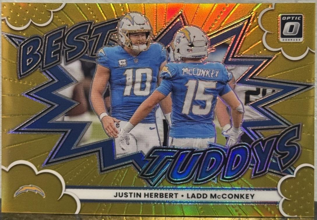 Justin Herbert / Ladd McConkey [Gold] #16