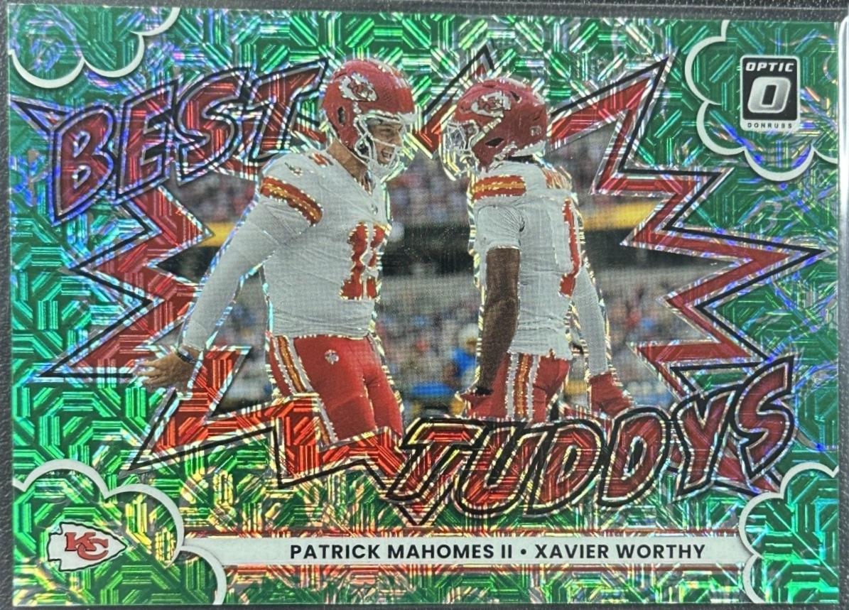 Patrick Mahomes II / Xavier Worthy [Dragon] #1