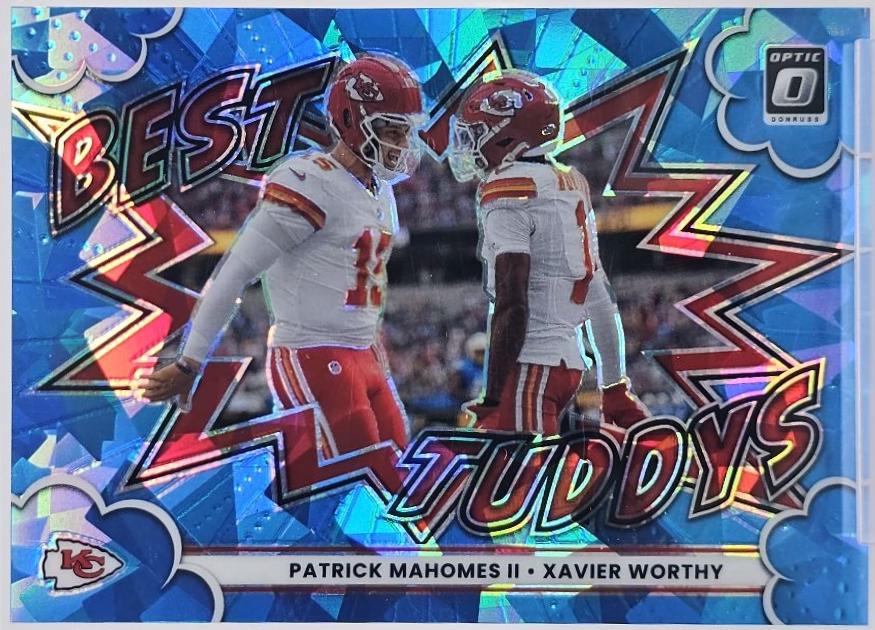 Patrick Mahomes II / Xavier Worthy [Ice] #1