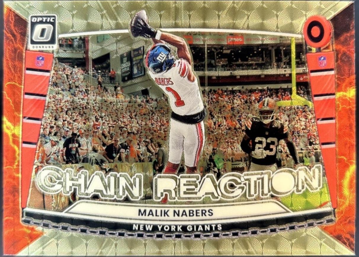 Malik Nabers [Gold Vinyl] #2