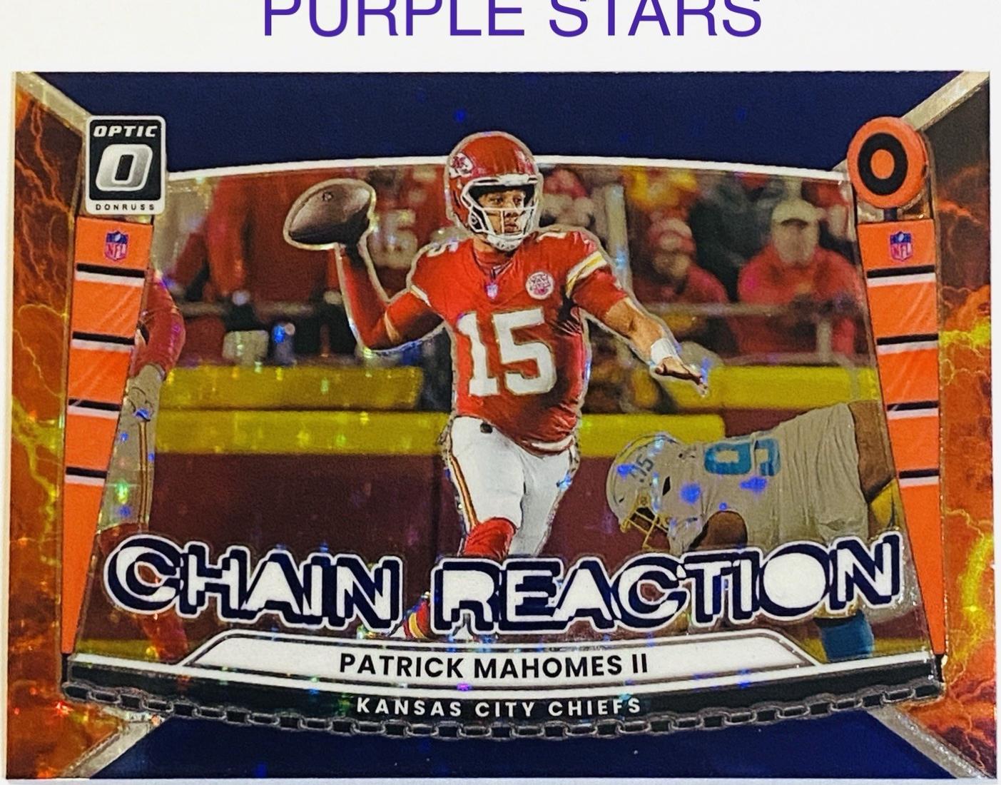 Patrick Mahomes II [Purple Stars] #4