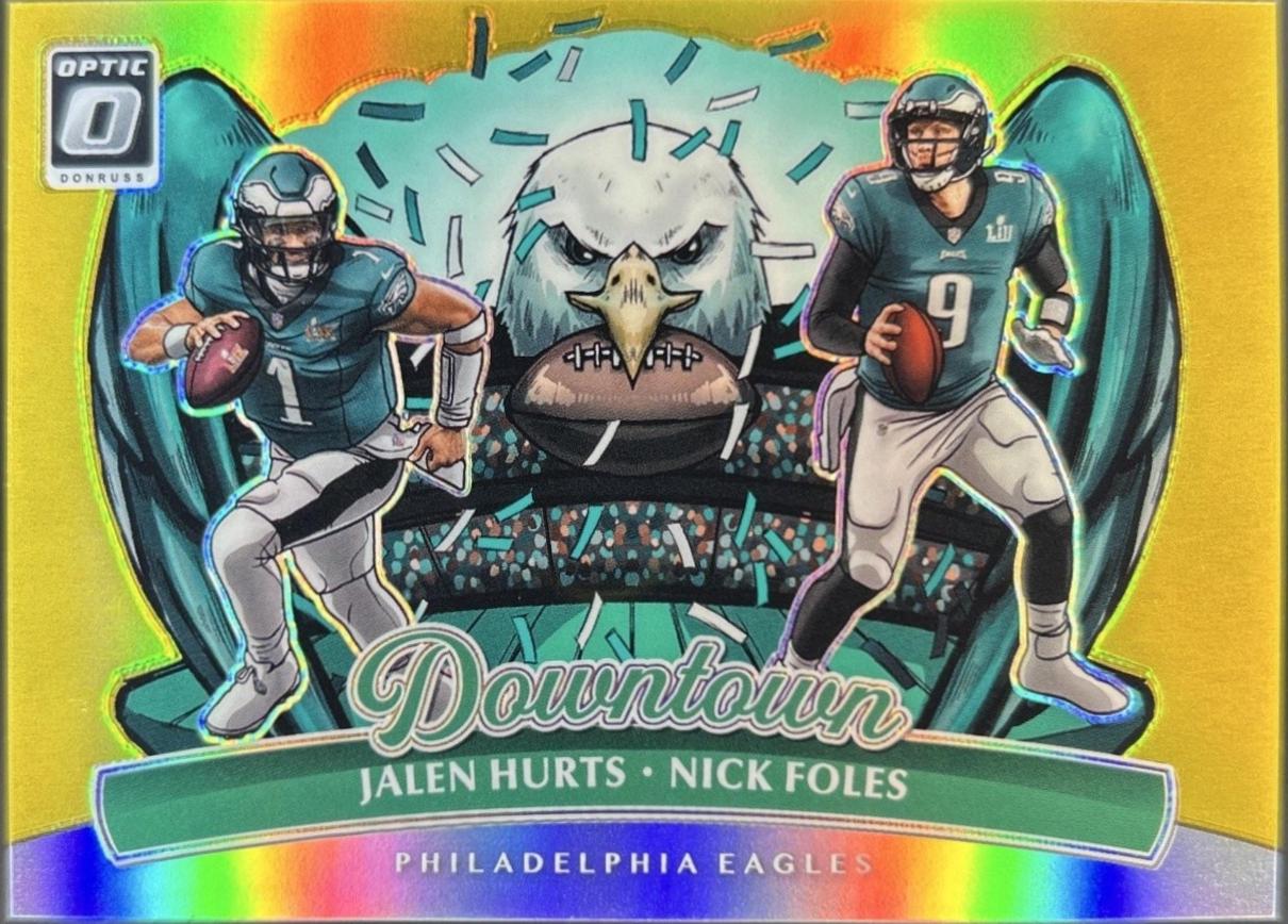Jalen Hurts / Nick Foles [Gold] #12