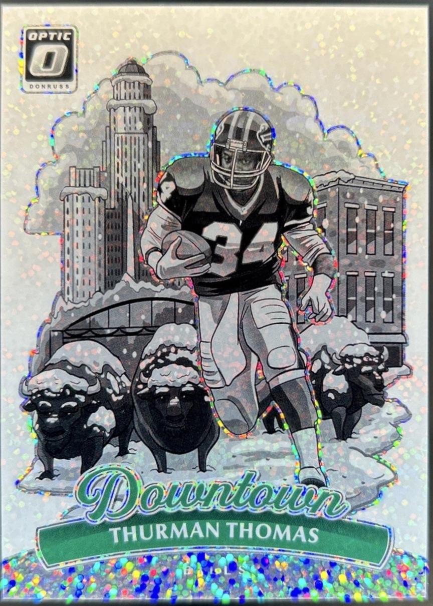 Thurman Thomas [White Sparkle] #5