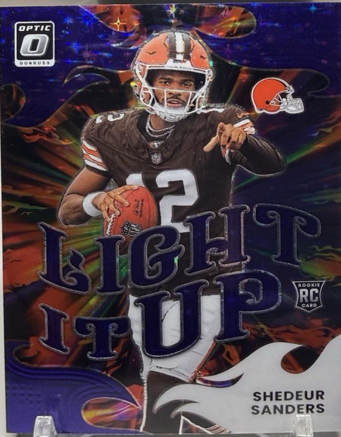 Shedeur Sanders [Purple Stars] #8