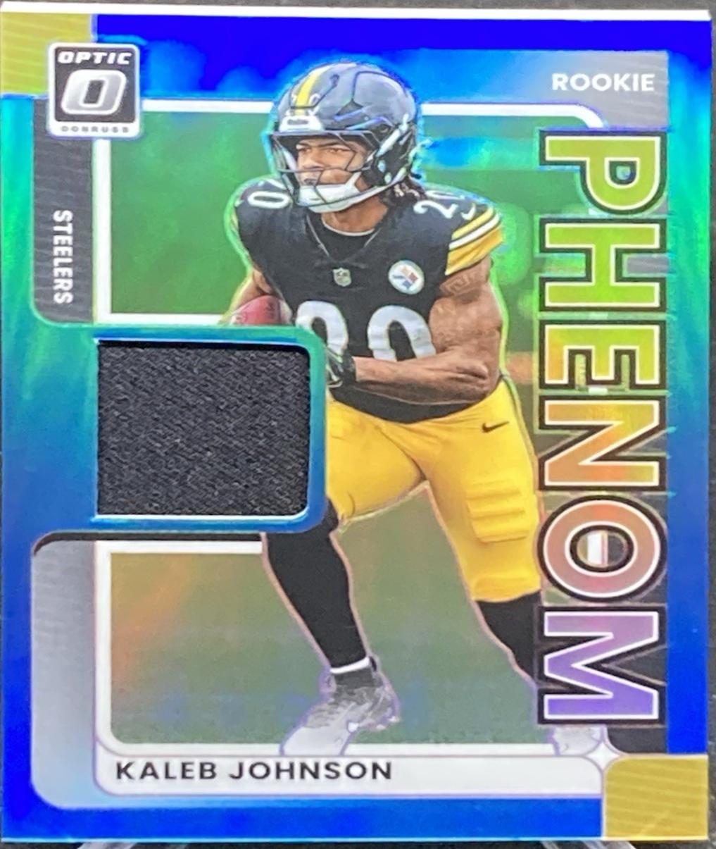 Kaleb Johnson [Neon Blue] #RPBH-KJN