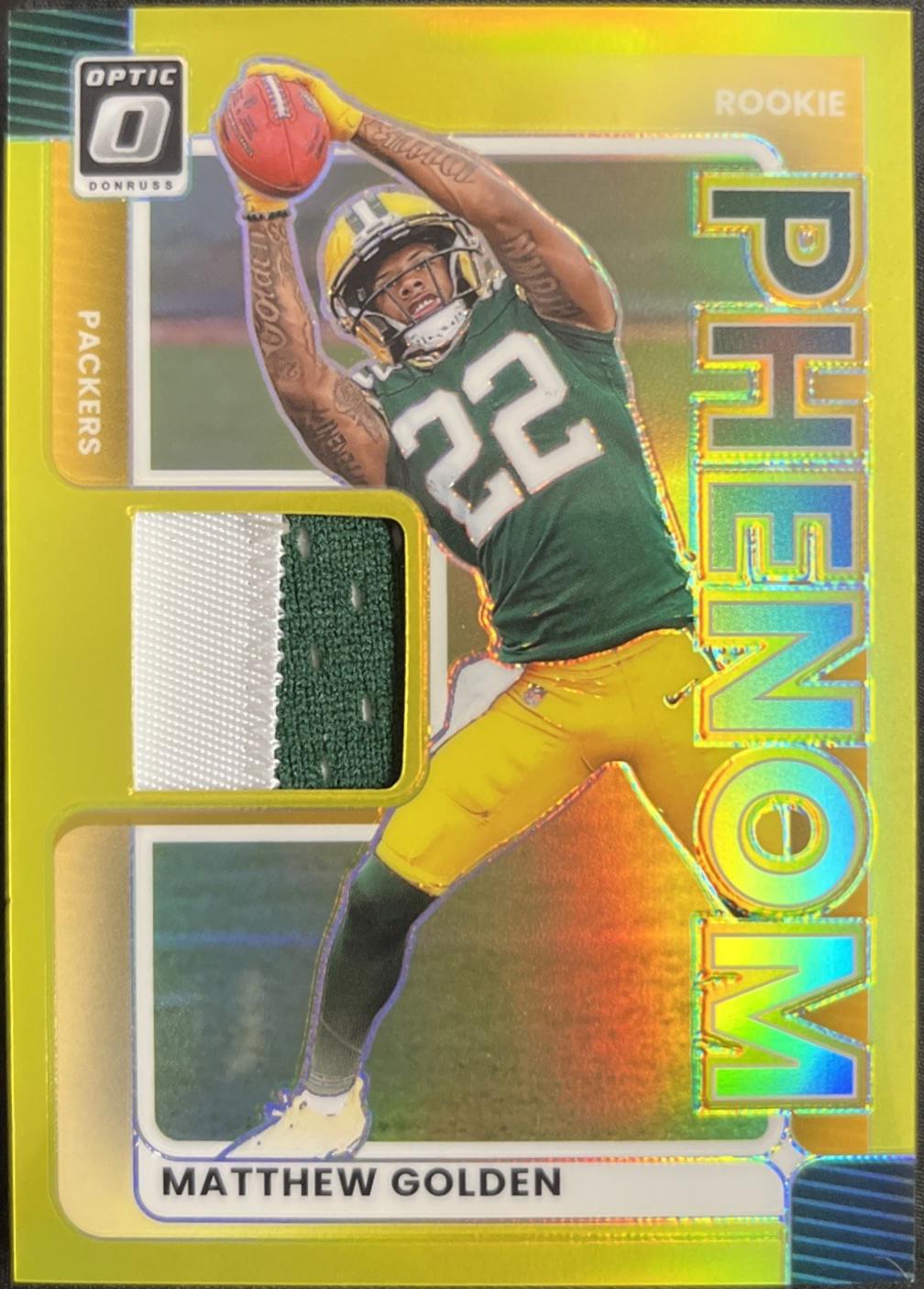 Matthew Golden [Neon Yellow] #RPBH-MGN