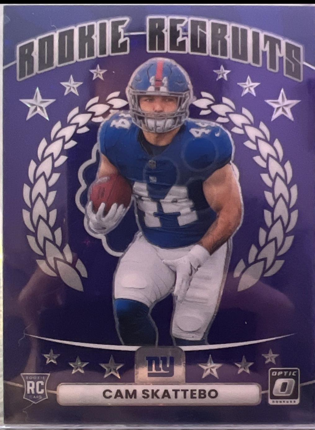 Cam Skattebo [Purple Stars] #9