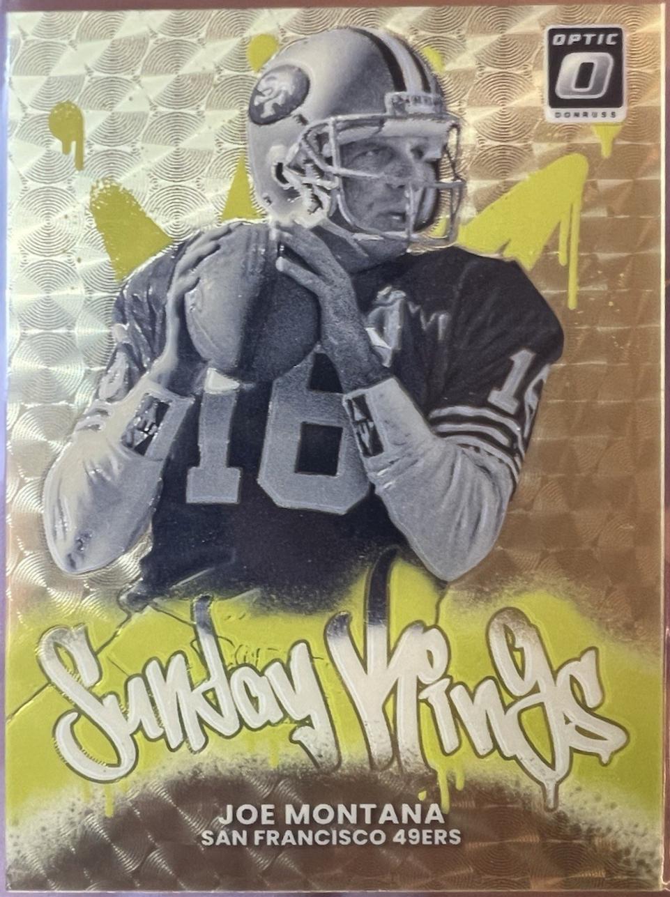 Joe Montana [Gold Vinyl] #24