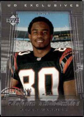 Peter Warrick [Exclusives Silver] #255