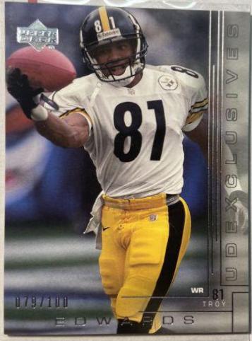 Troy Edwards [Exclusives Silver] #163