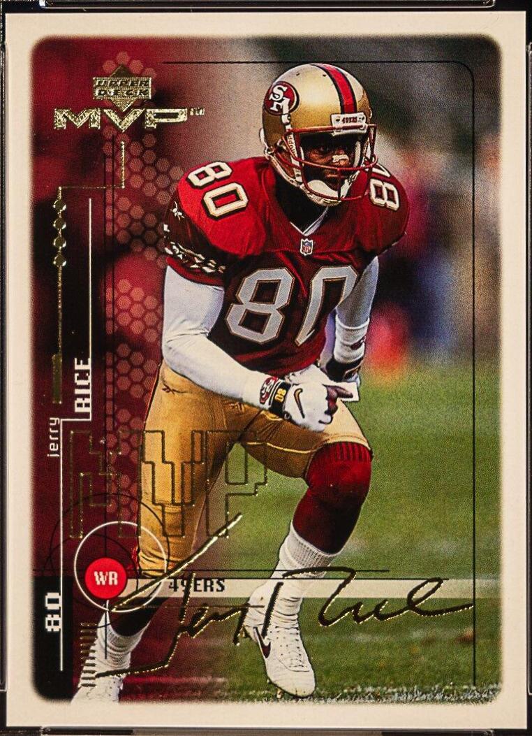 Jerry Rice [Gold Script] #166