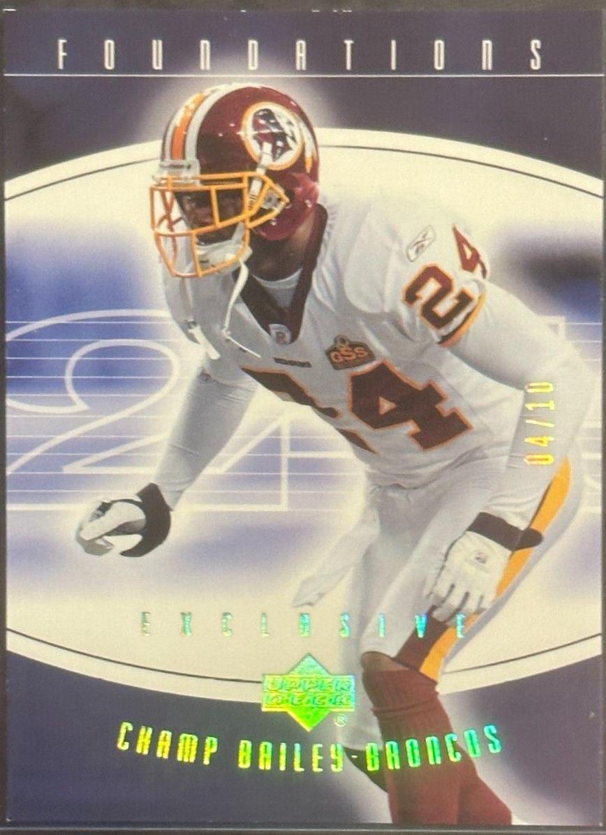 Champ Bailey [Exclusive Rainbow Platinum] #29