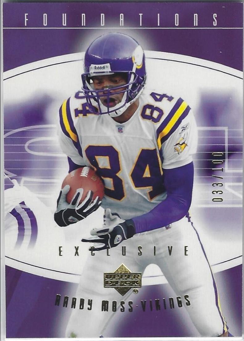 Randy Moss [Exclusive Gold] #54