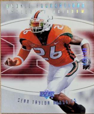 Sean Taylor [Exclusive Rainbow Silver] #157