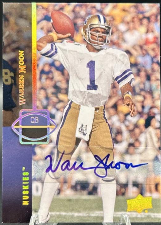 Warren Moon [Autograph] #11