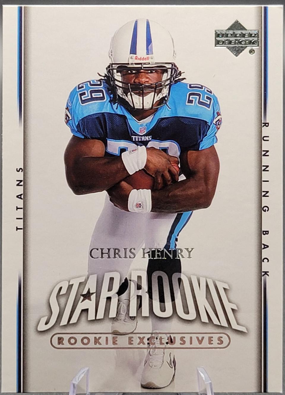 Chris Henry [Rookie Exclusives] #271