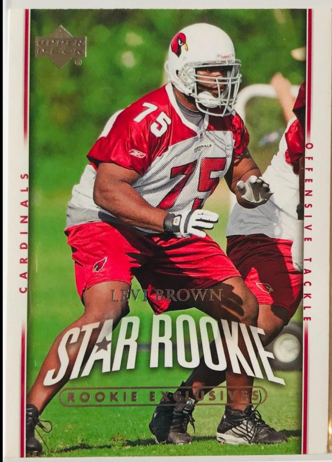 Levi Brown [Rookie Exclusives] #201