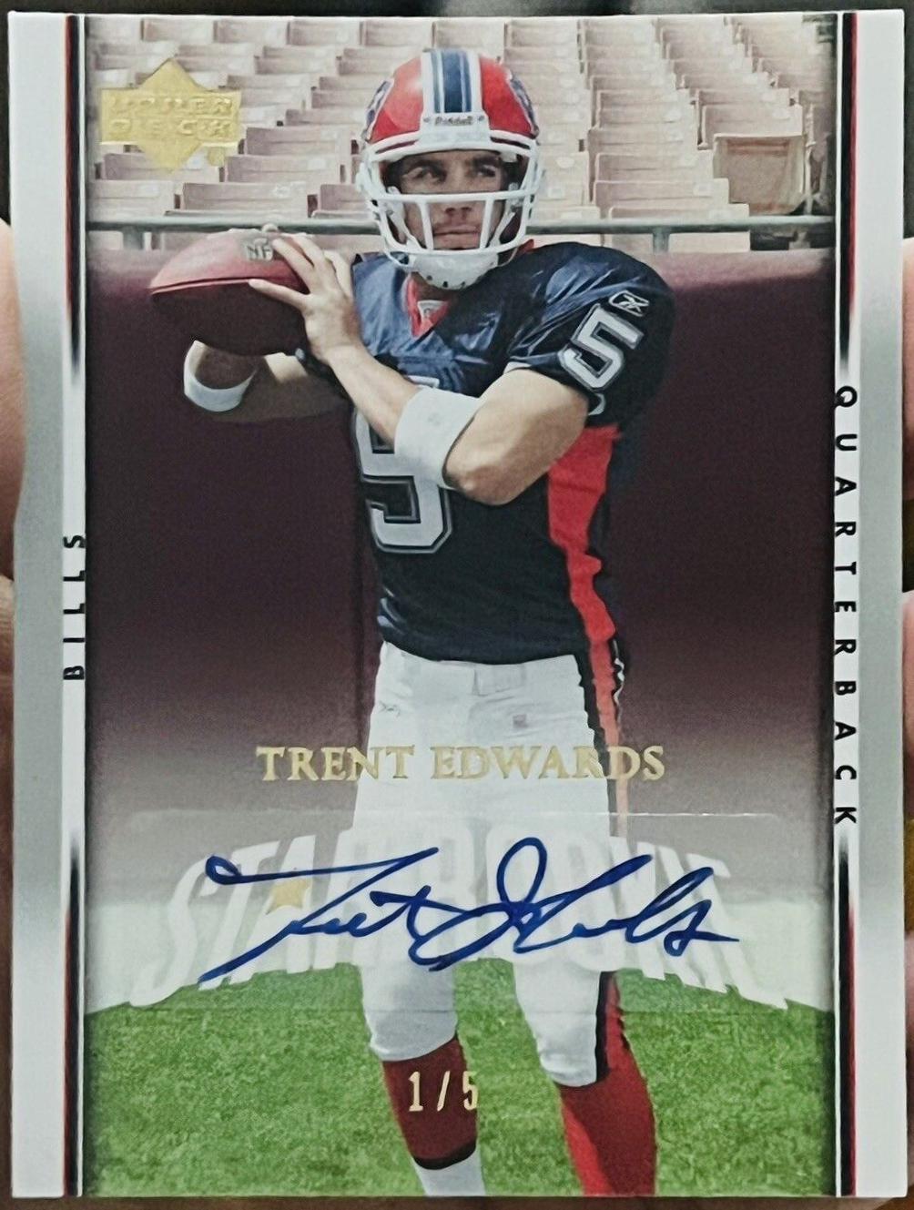Trent Edwards [Target Exclusive Rookies Autograph] #212