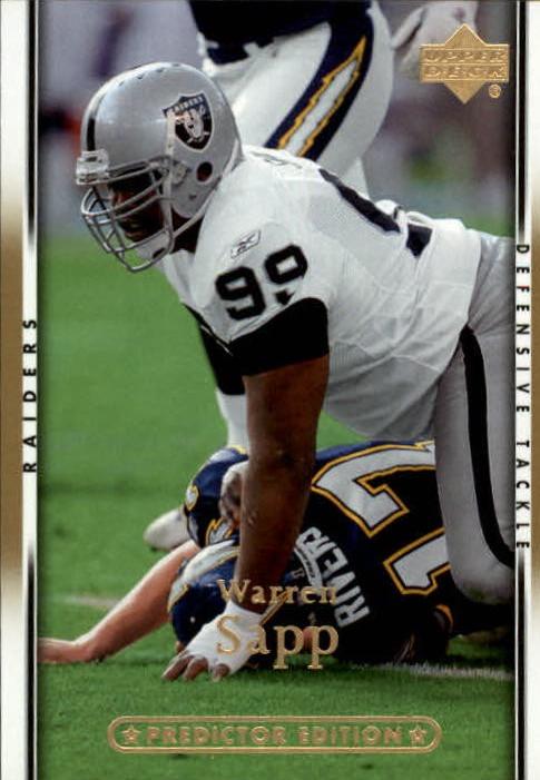 Warren Sapp [Gold Predictor Edition] #137