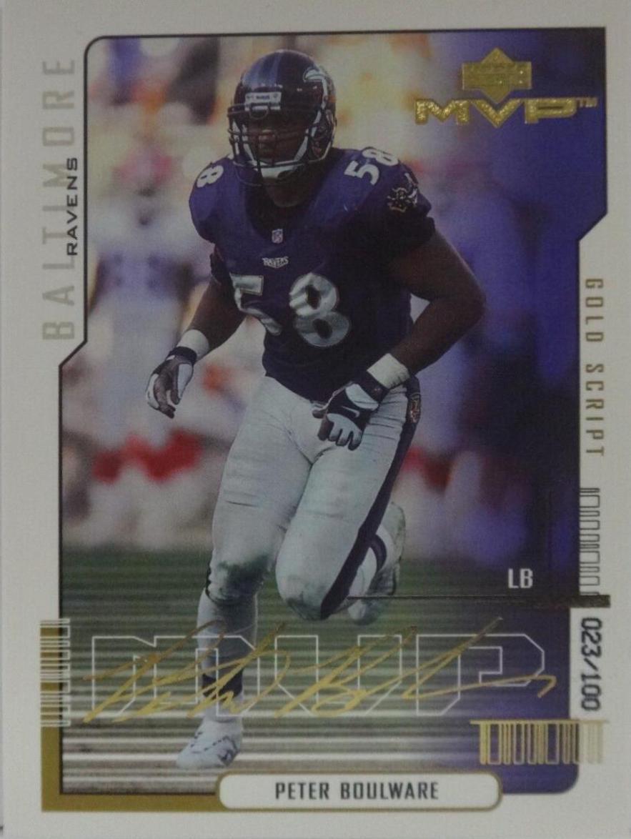 Peter Boulware [Gold Script] #17